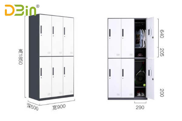 furniture design stainless steel lockers factory/supplier/price